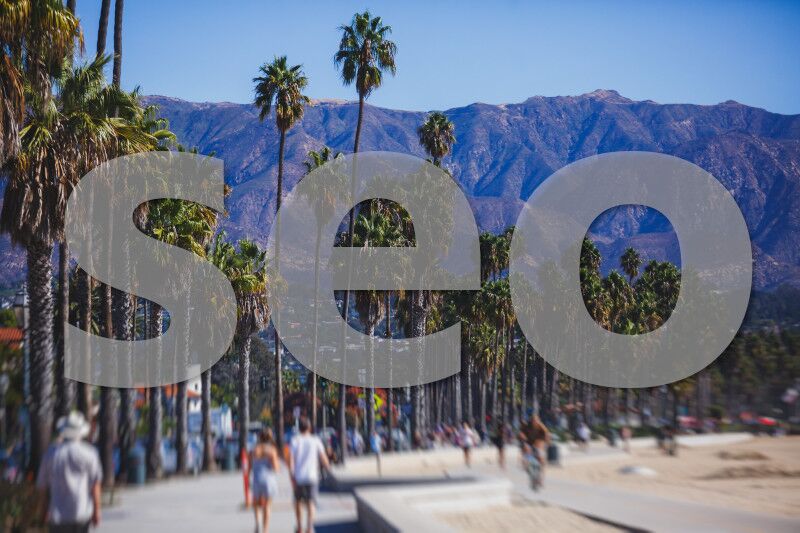 seo santa barbara background beach image